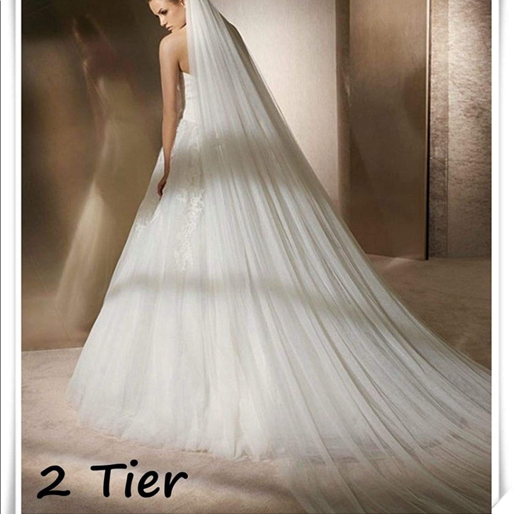 Wedding Cathedral Veil Ivory
